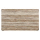 Edina Dining Table, Oak & Sandy Black Finish Acme