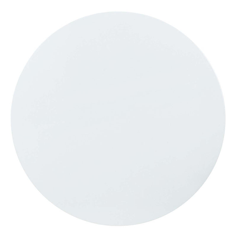 Fallon Dining Table, Engineered Stone, Top & Mirrored Gold Finish Acme