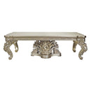 Danae Dining Table, Champagne & Gold Finish Acme