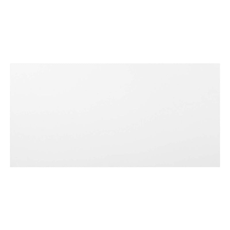 Gaines Dining Table w/Pedestal Base, White High Gloss Finish Acme