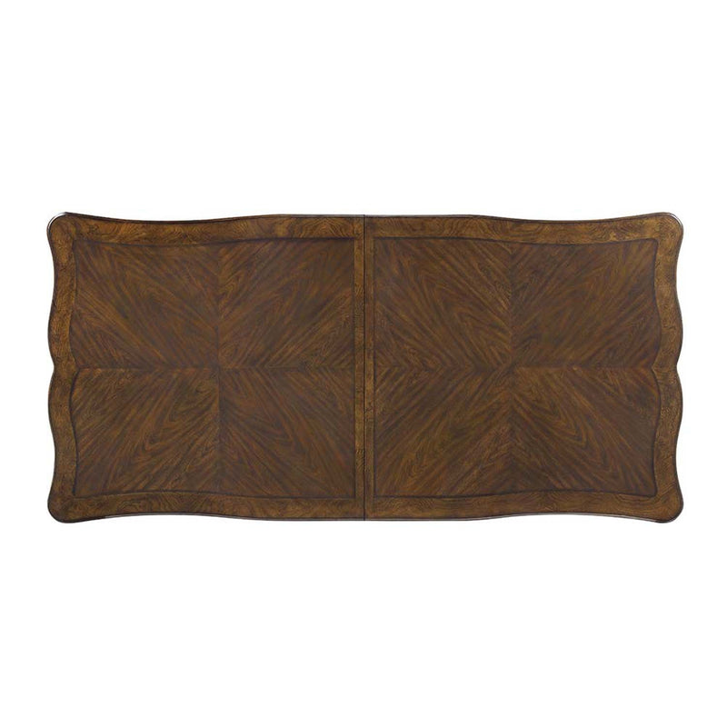 Latisha Dining Table, Antique Oak Finish Acme