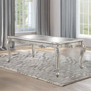 Bently Dining Table, Champagne Finish Acme
