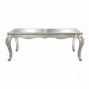Bently Dining Table, Champagne Finish Acme