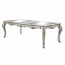 Bently Dining Table, Champagne Finish Acme