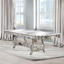 Bently Dining Table, Champagne Finish Acme