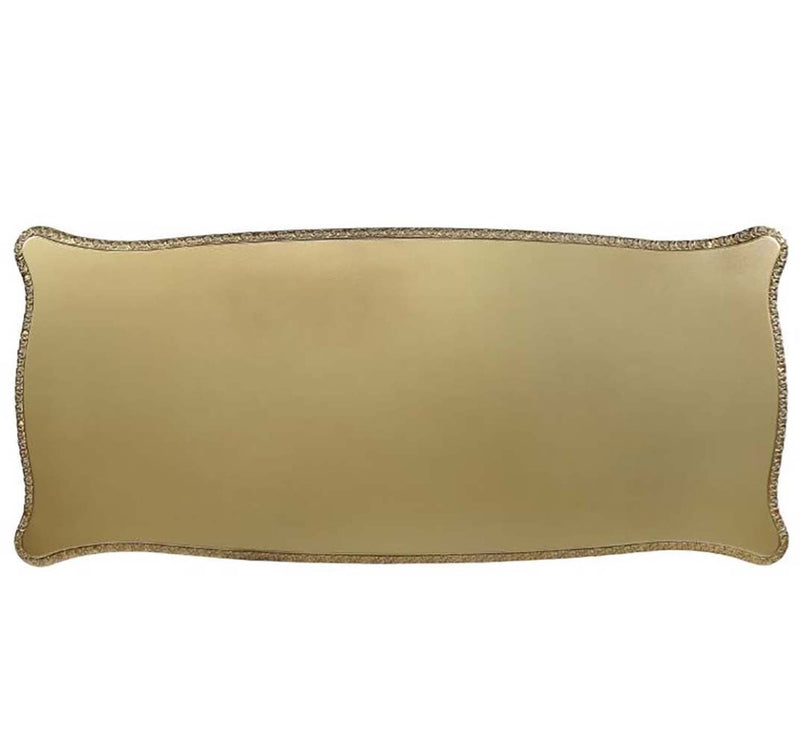 Bernadette Dining Table, Gold Finish Acme