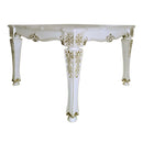 Vendome Counter Height Table, Antique Pearl Finish Acme