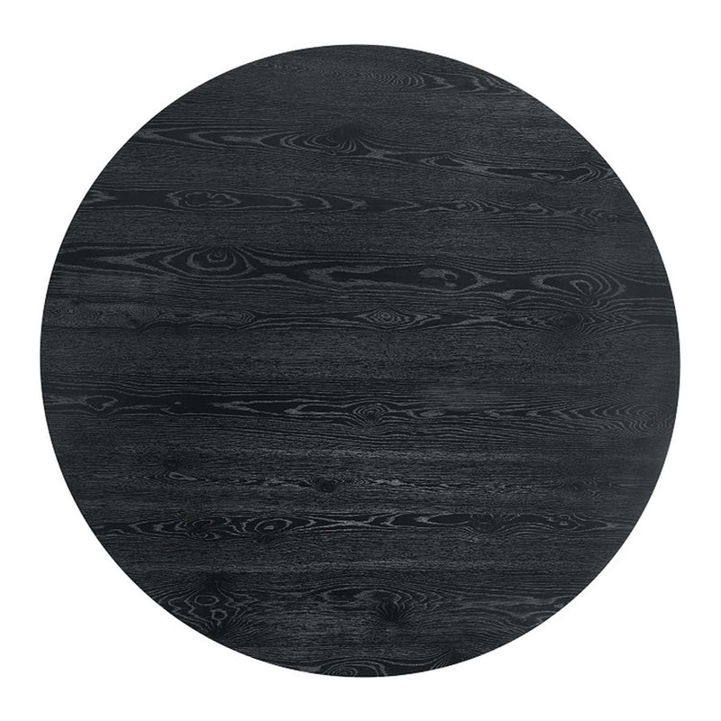 Froja Round Dining Table, Black Finish Acme