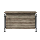 Edina Counter Height Table, Antique Oak & Sandy Gray Finish Acme