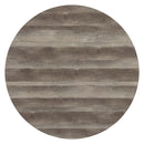 Zudora Dining Table, Antique Oak & Black Finish Acme