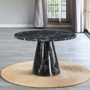 Hollis Dining Table, Engineered Stone Top Acme
