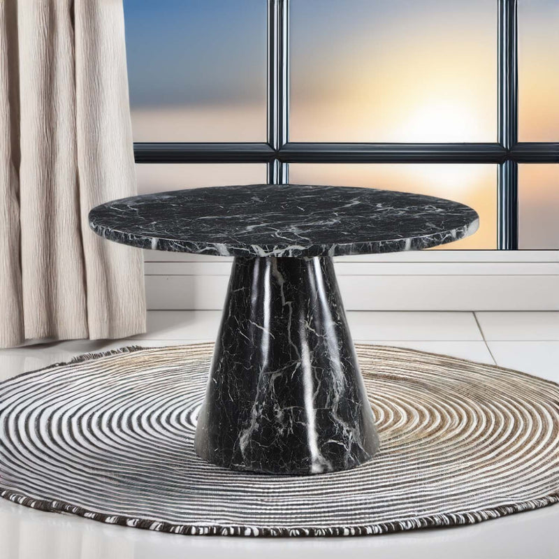 Hollis Dining Table, Engineered Stone Top Acme