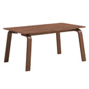 Ginny Dining Table, Walnut Finish Acme