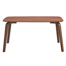 Casson Dining Table, Walnut Finish Acme
