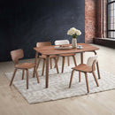 Casson Dining Table, Walnut Finish Acme