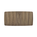 Lanae Dining Table w/Leaf, Natural & Black Finish Acme