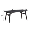 Eliora Dining Table, Black Finish Acme