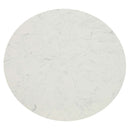 Jaramillo Counter Height Table, Natural Marble Top & Black Finish Acme