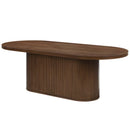 Gamarya Dining Table , Oak Finish Acme