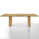 Einar Dining Table, Natural Finish Acme