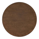 Keiki Round Dining Table, Walnut Finish Acme