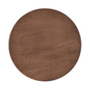 Ferris Round Dining Table, Brown Finish Acme
