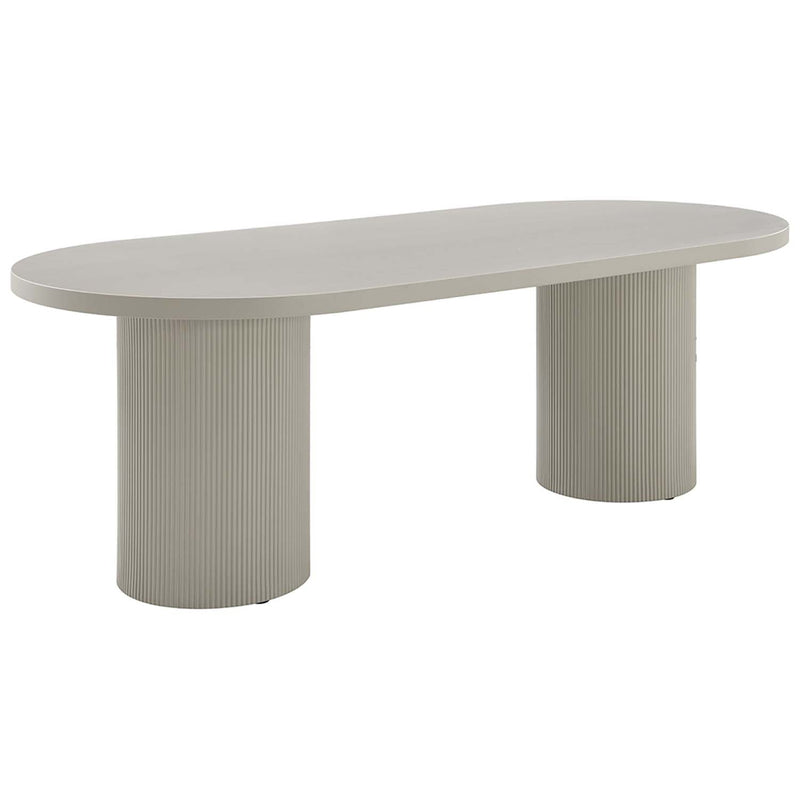 Laela Dining Table, White Finish Acme