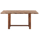 Gilsea Counter Height Table, Brown Finish Acme