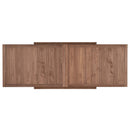 Mayah Dining Table, Walnut Finish Acme