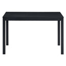 Briar Dining Table, Black Finish Acme