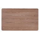 Rebi Dining Table, Walnut & Black Finish Acme