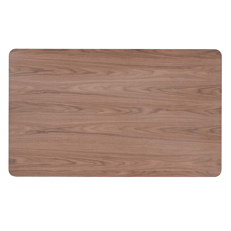 Rebi Dining Table, Walnut & Black Finish Acme