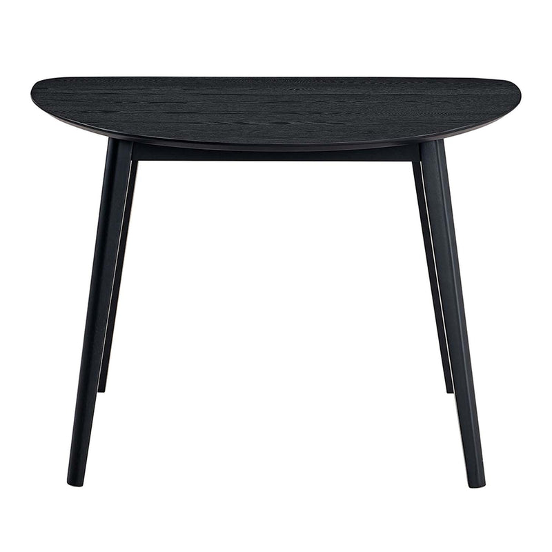 Real Dining Table, Black Finish Acme