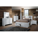 Ireland 8 Drawers  Dresser, White Finish Acme