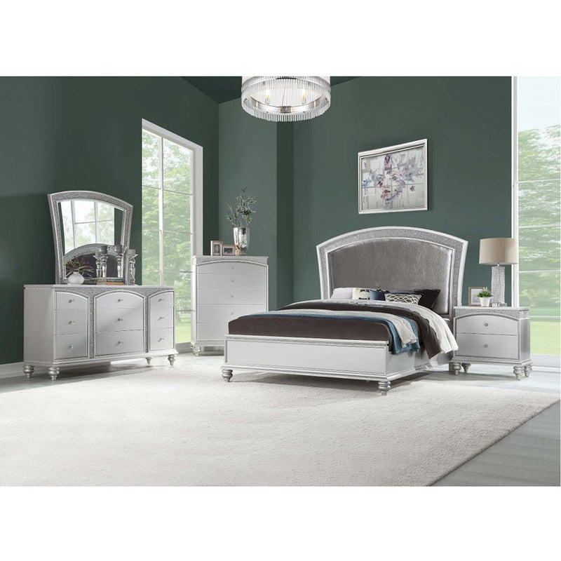 Maverick 9 Drawers  Dresser, Platinum Finish Acme