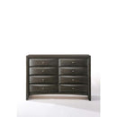 Ireland 8 Drawers  Dresser, Gray Oak Finish Acme