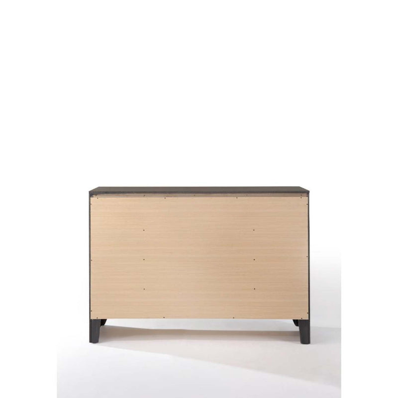 Ireland 8 Drawers  Dresser, Gray Oak Finish Acme