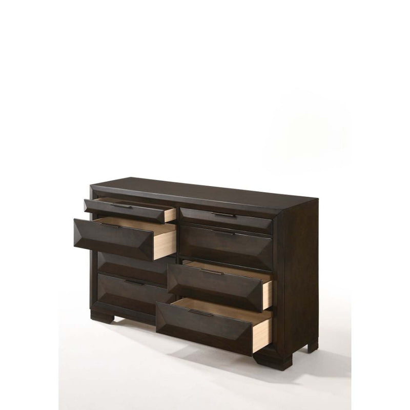 Merveille 8 Drawers Dresser, Espresso Finish Acme
