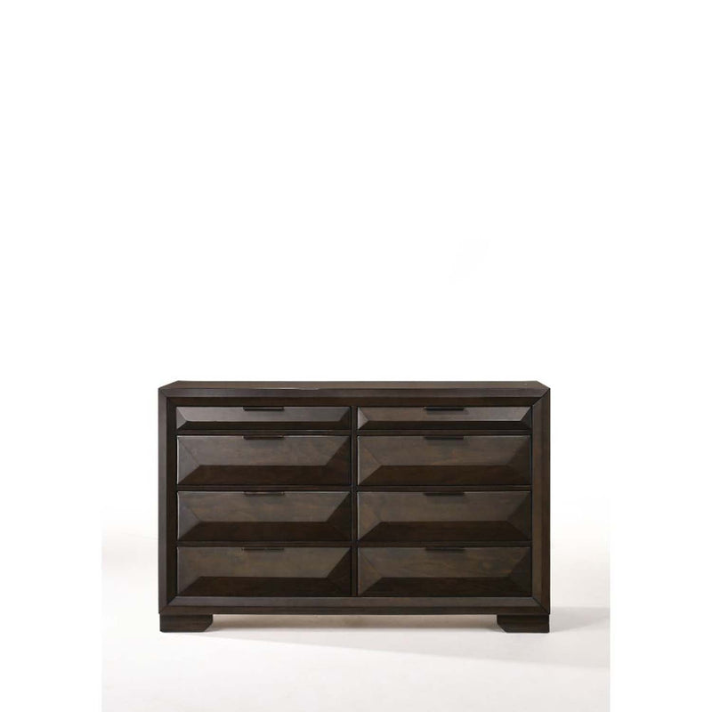 Merveille 8 Drawers Dresser, Espresso Finish Acme