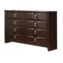 Lancaster 8 Drawers Dresser, Espresso Finish Acme
