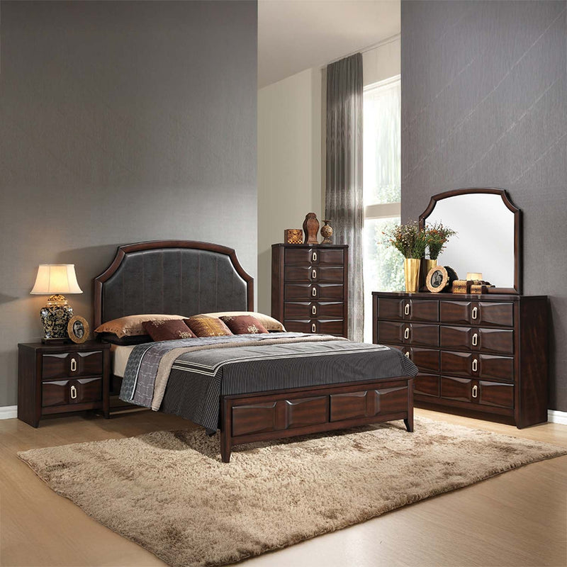 Lancaster 8 Drawers Dresser, Espresso Finish Acme