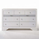 Naima 7 Drawers Dresser, White Finish Acme