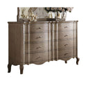 Chelmsford 8 Drawers  Dresser, Antique Taupe Finish Acme