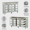 Varian 8 Drawers  Dresser, Mirrored Acme