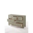 Carine 7 Drawers  Dresser, Champagne Finish Acme