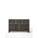 Carine II 7 Drawers  Dresser, Gray Finish Acme