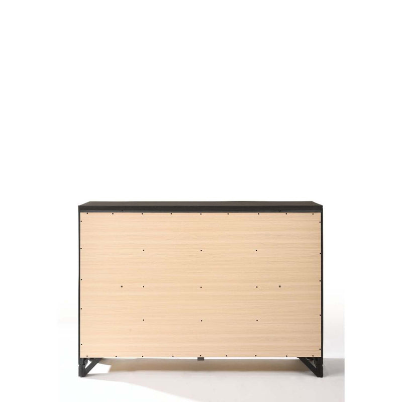 Soteris 8 Drawers  Dresser, Antique Gray Finish Acme
