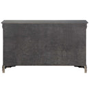 Louis Philippe 6 Drawers  Dresser, Dark Gray Finish Acme
