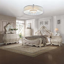 Ragenardus 11 Drawers  Dresser, Antique White Finish Acme