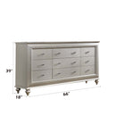 Kaitlyn 9 Drawers  Dresser, Champagne Finish Acme